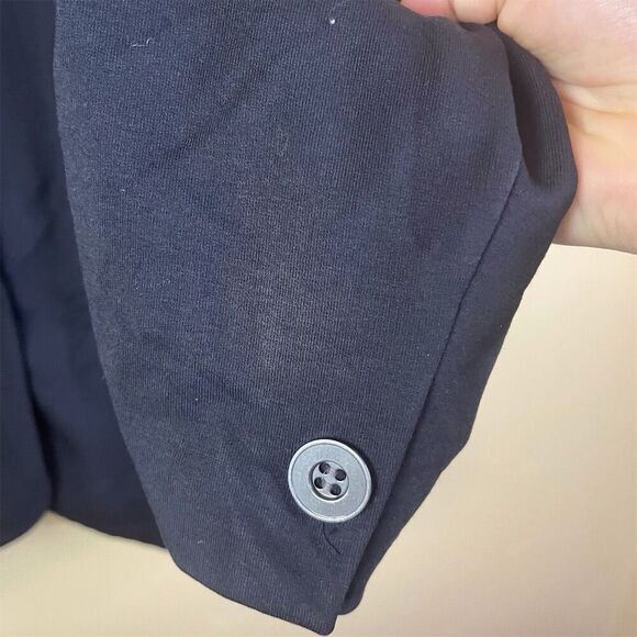 Lane Bryant Women's Black Blazer Jacket Size 18 Single-Button Business Corporate - Picture 3 of 9